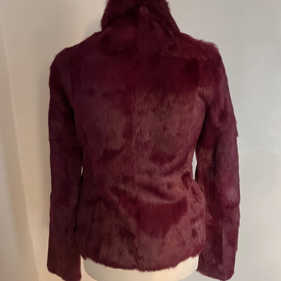 Vintage Magenta/Purple Fur Jacket - Picture 7 of 10